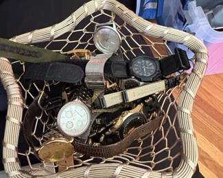 Assorted Mens Wristwatches  Including Michael Kors Chronograph