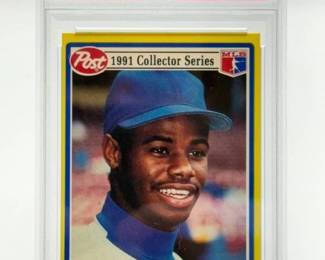 1991 Post Cereal Ken Griffey Jr. Card PSA 7 NM