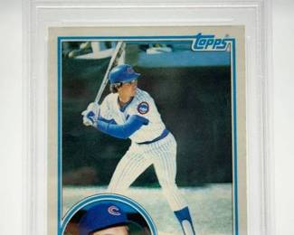 1983 Topps Ryne Sandberg Rookie Card PSA 8 NM-MT