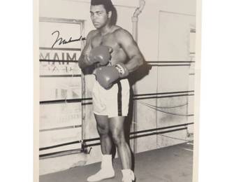 Muhammad Ali Signed 8x10 Photograph with COA