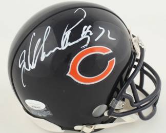 William Perry Signed Bears Mini Helmet (JSA)