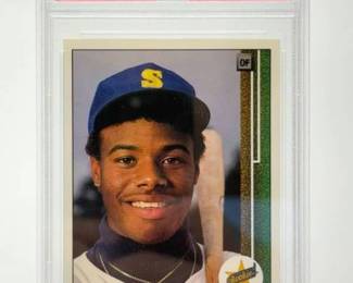 1989 Upper Deck Ken Griffey Jr. Star Rookie #1 PSA 8 NM-MT