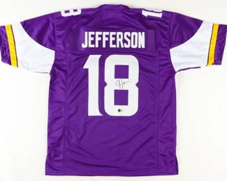 Justin Jefferson Signed Jersey (Beckett)