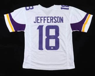 Justin Jefferson Signed Jersey (JSA)