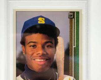 1989 Upper Deck Ken Griffey Jr. Star Rookie #1 PSA 8 NM-MT