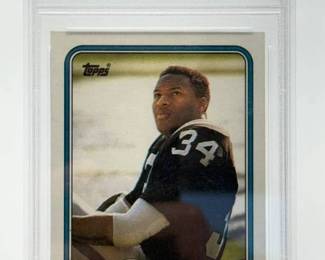 1988 Topps Bo Jackson Rookie Card PSA 6 EX-MT