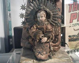 Virgin child closeup
