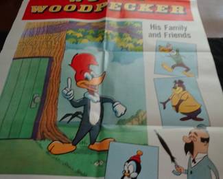 Woody the Woodpecker original one sheet movie poster