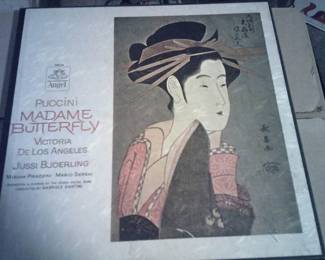 Puccini's Madame Butterfly recording from 1955, Angel.