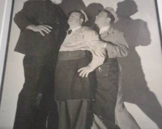 closeup of Abbott and Costello meet Frankenstein.