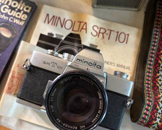 Minolta SRT 101 35mm Film Camera