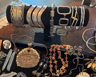 Fantastic selection of jewelry - sterling silver, artist pieces, southwest + more!