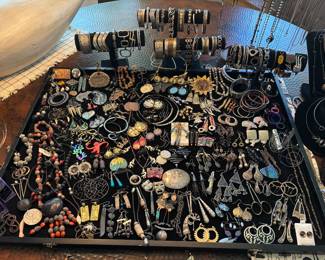 Fantastic selection of jewelry - sterling silver, artist pieces, southwest + more!