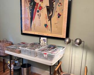 Kandinsky Oversized Art on Board | CDs + Cassette Tapes