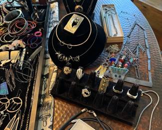 Fantastic selection of jewelry - sterling silver, artist pieces, southwest + more!