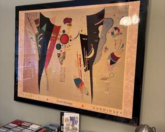 Kandinsky Oversized Art on Board | CDs + Cassette Tapes