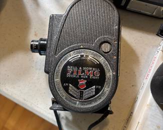 Vintage Bell + Howell Film Double Run Eight Movie Camera