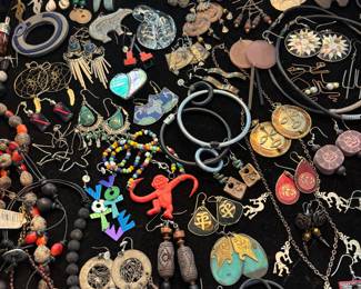 Fantastic selection of jewelry - sterling silver, artist pieces, southwest + more!