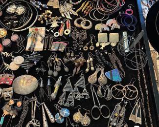 Fantastic selection of jewelry - sterling silver, artist pieces, southwest + more!