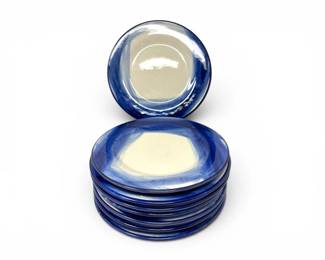 78 Setof8DipintoAManoItalianPotteryPlates