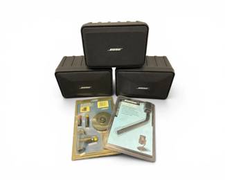 117 VintageBose101VS100SpeakerSetwMountingAccessories