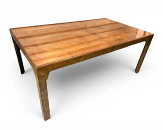 35 LargeSolidWoodDiningTablew2LeavesHeavyConstruction