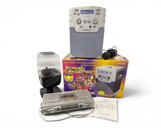 143 LegendsKaraokeMachinewMicJVCCassettePlayerCandyBank