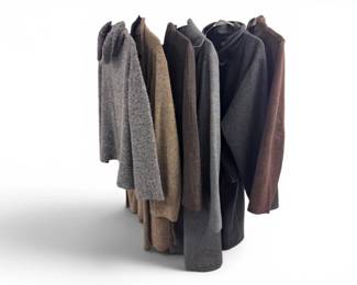 82 EileenFisherWoolCoatsSweaterJacketCollection