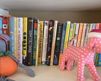 toys, books