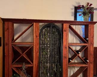 Wine storage shelving