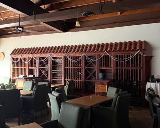 Wine racks/terra cotta shingles 