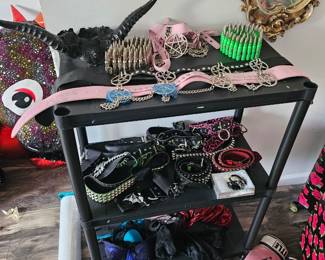 Killstar Belts, Killstar Corsets, Punk Bandolier, Punk Belts, Studded Belts