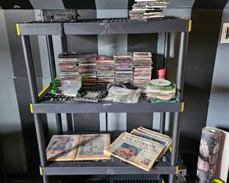 Metal/Thrash/Hardcore Music CDs/Cassettes, 09/12/2001 Newspapers, Vintage 1970s Rolling Stone Magazines, XBOX Games,