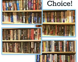 Mystery Bookcase 3 Patricia Cornwell, James Patterson, Tom Clancy, More