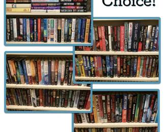 Mystery Bookcase 6 James Patterson, Nelson DeMille, David Baldacci, More
