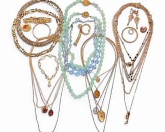 GoldToned GoldFilled Jewelry Monet, Alice Calviness, More