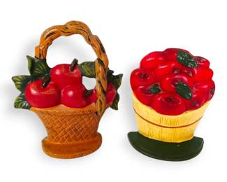Cast Iron Apple Basket Doorstops