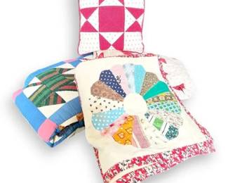 3 Quilts and 1 Pillow