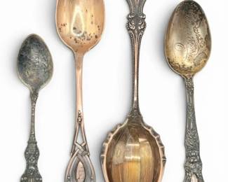 Sterling Silver Spoons 75g Total
