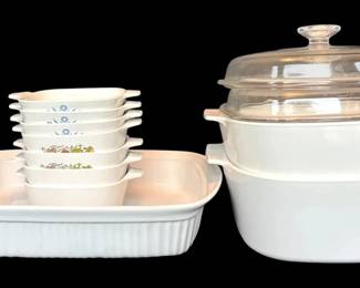 Vintage Corning Ware Casserole Dishes