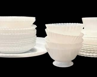MacbethEvans Petalware Dishes Monax