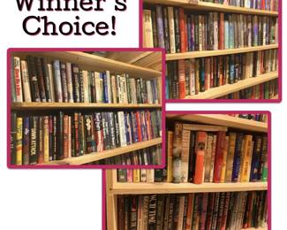 Mystery Bookcase 1 Tom Clancy, Marry Higgins Clark, More