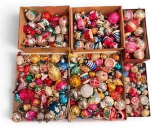 Shiny Brites, West Germany, More Vintage Glass Christmas Ornaments