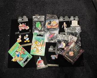 Disney Character Pin Collection Lot Limited Edition