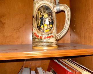 Budweiser King of Beers Ceramic Stein
