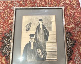 Honor Daumier Les Gens de Justice Lithograph