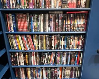 Assorted DVD and Bluray Movie Collection