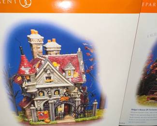 Dept Disney Snow Village Mickeys Haunted House