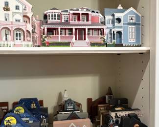 Collection of Sheilas Houses Shelf Sitters