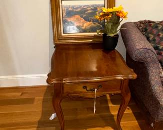 Ethan Allen Country French Side Table